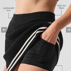 ALO Tennis Club Sweater Knit Skirt